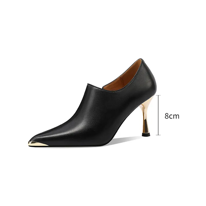 Snakara Slip-On Luxe Heels