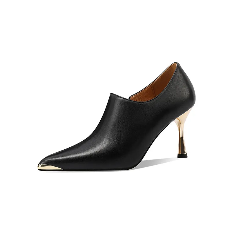 Snakara Slip-On Luxe Heels