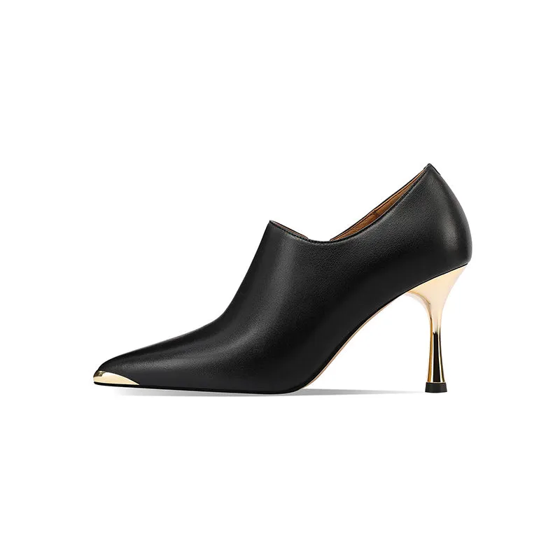 Snakara Slip-On Luxe Heels
