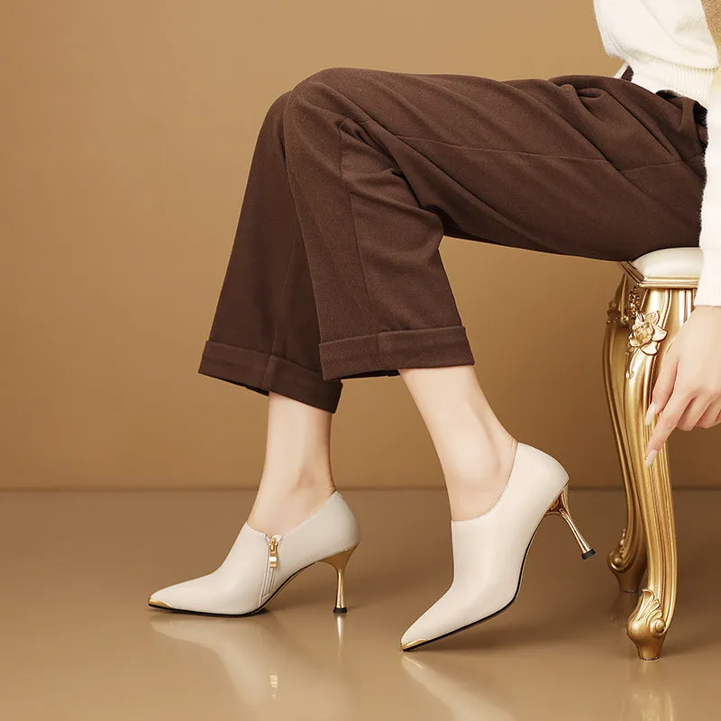 Snakara Slip-On Luxe Heels
