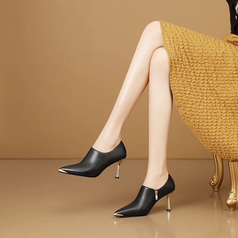 Snakara Slip-On Luxe Heels