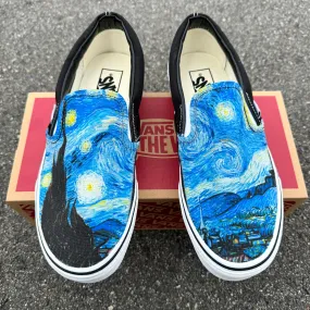 Starry Night Van Gogh Slip On Vans Shoes Unisex for Women and Men