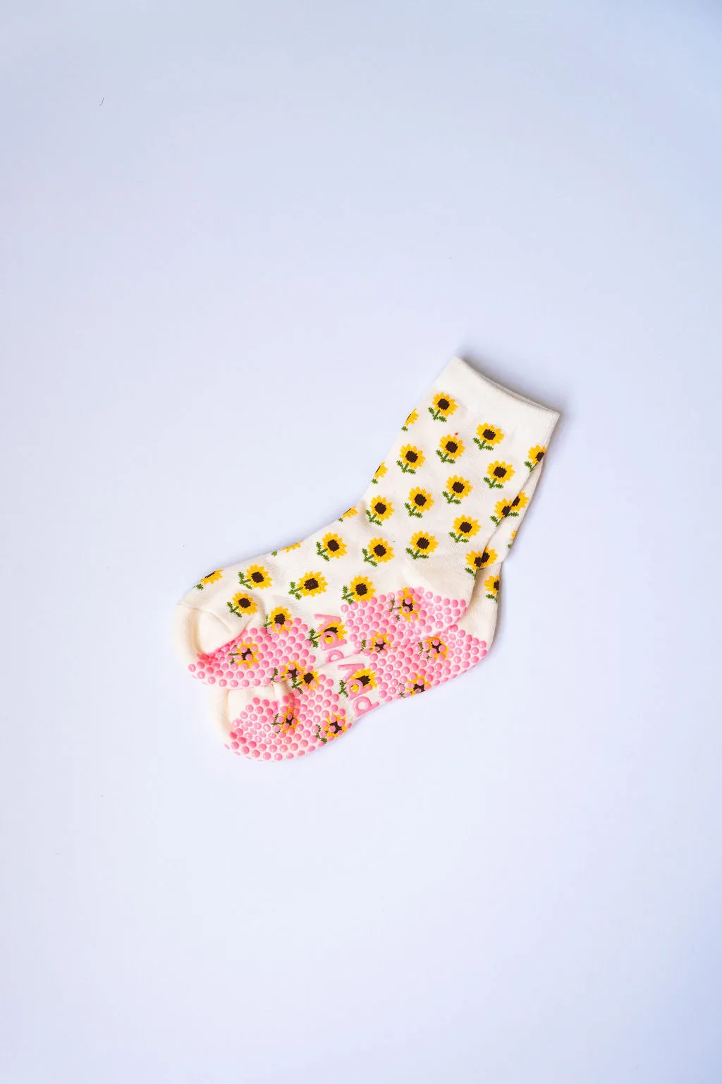 Sunflower Grippy Sock