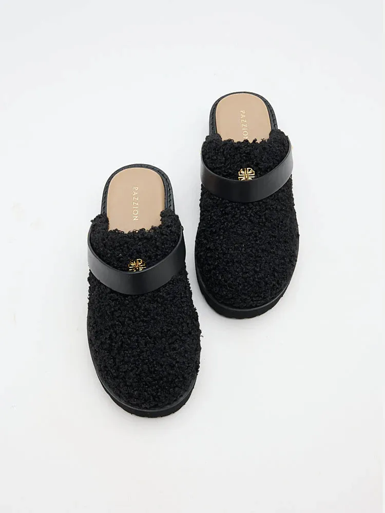 Tania Strapped Fur Mules