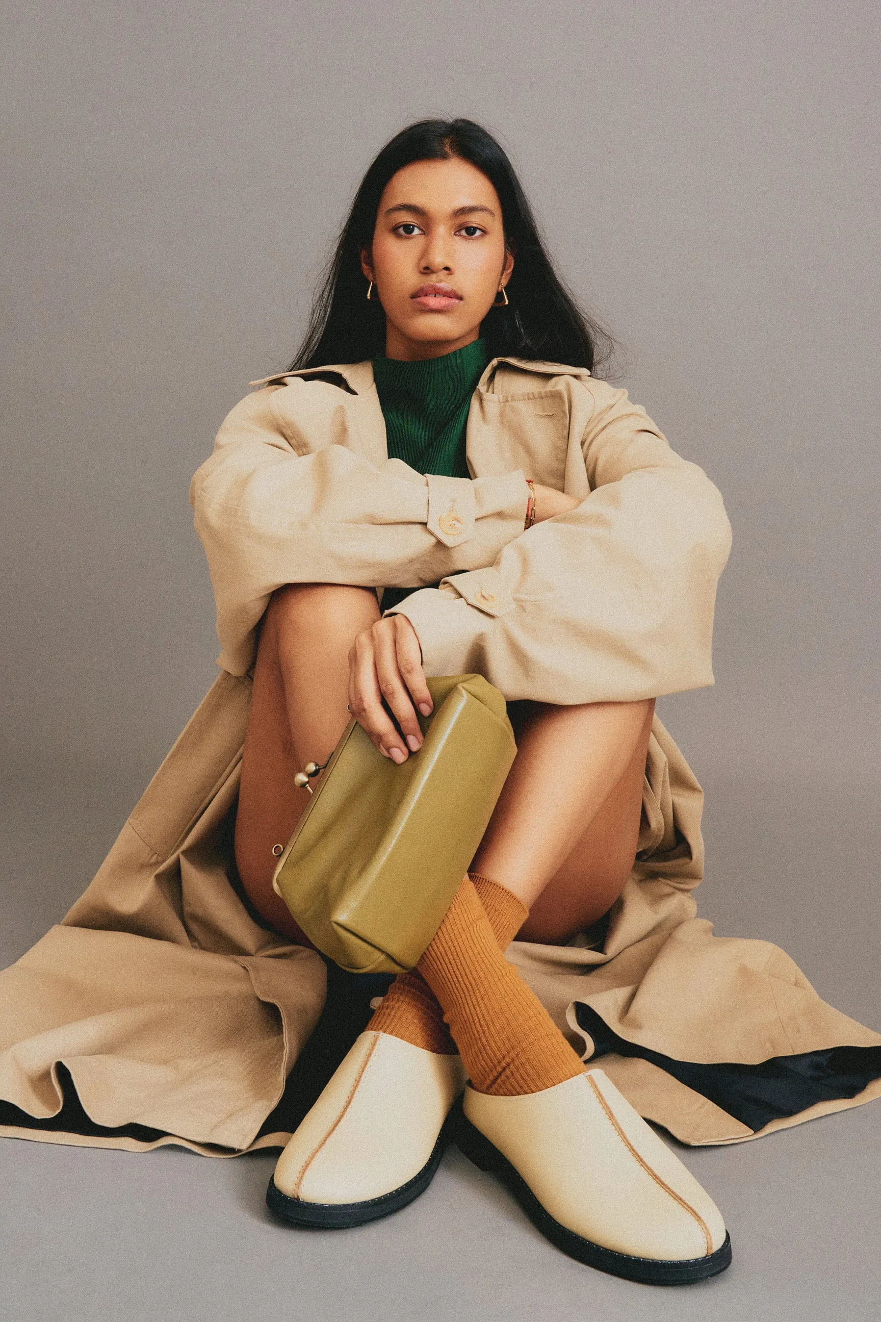 The Clog Mule in Cream