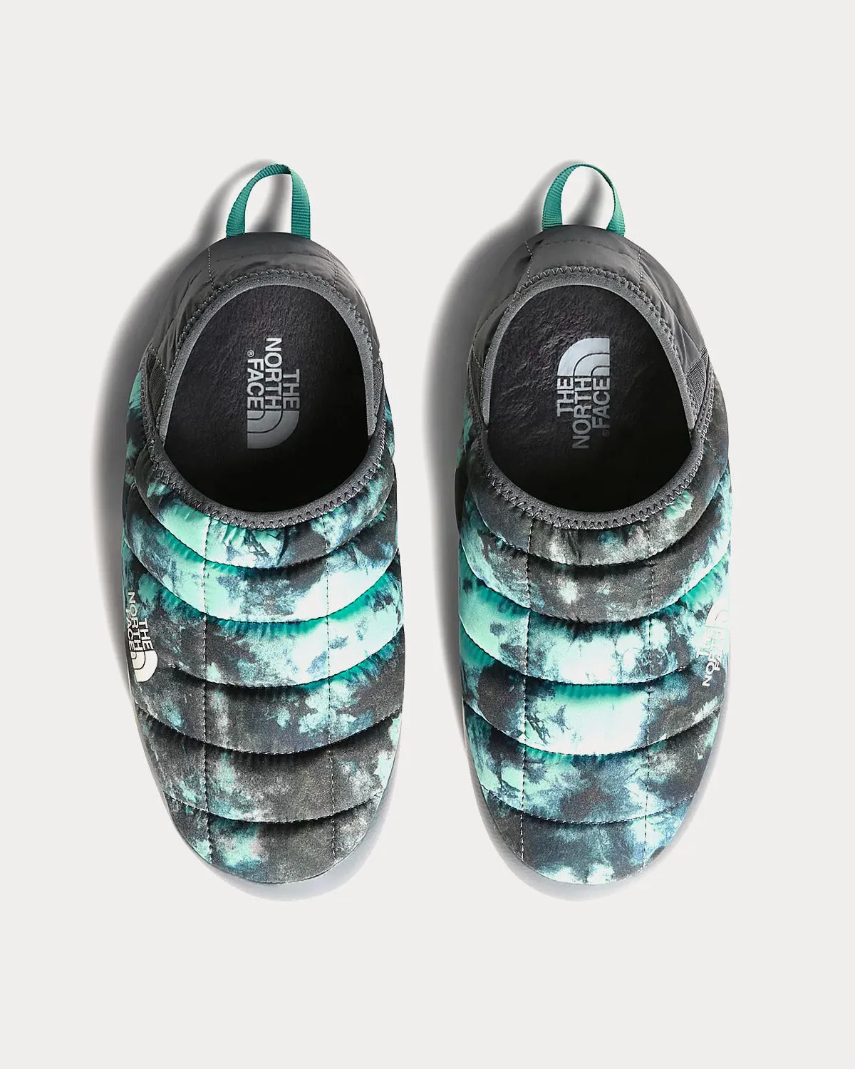 ThermoBall V Traction Winter Mules Wasabi Ice Dye Print / Vanadis Grey Slip Ons