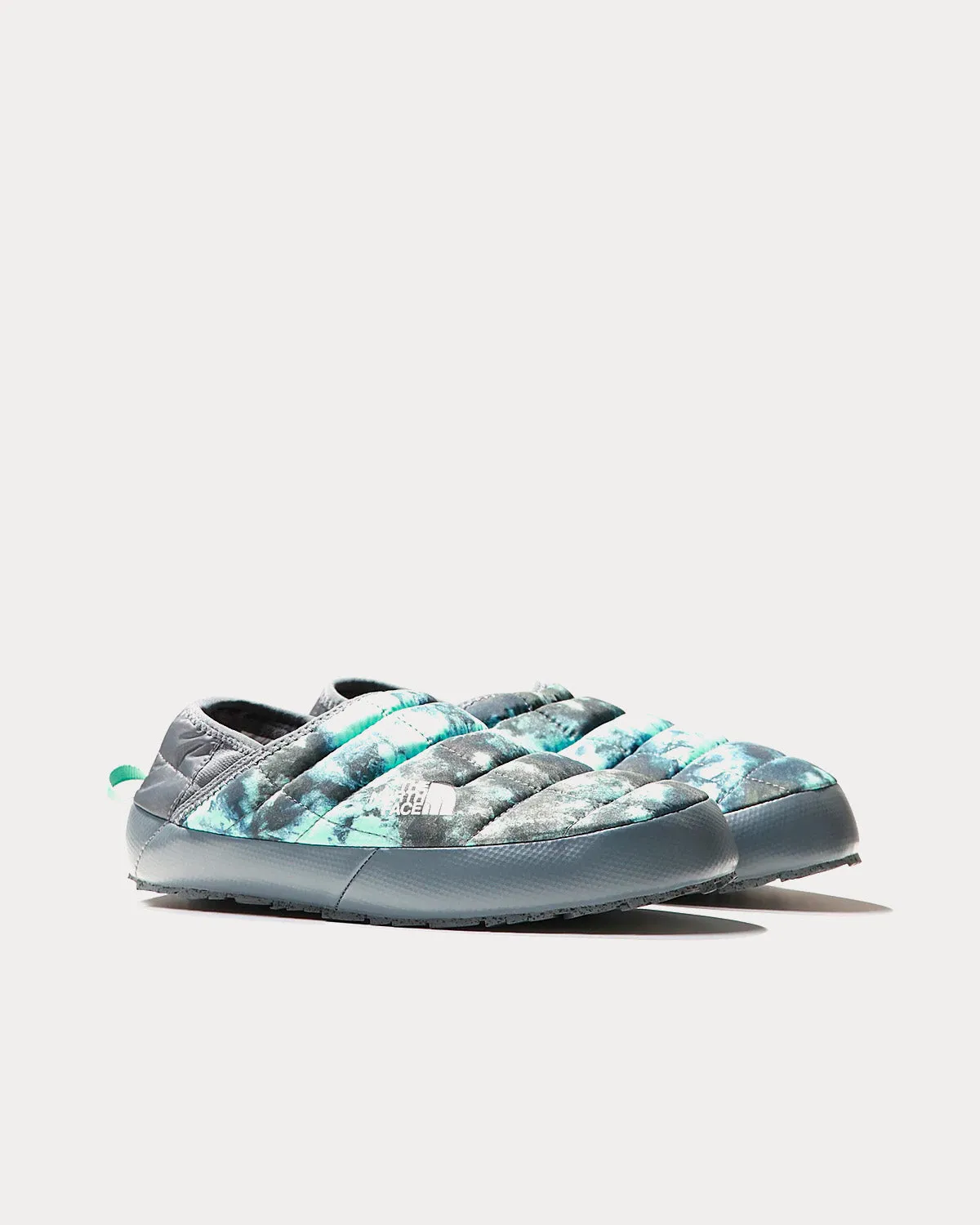 ThermoBall V Traction Winter Mules Wasabi Ice Dye Print / Vanadis Grey Slip Ons