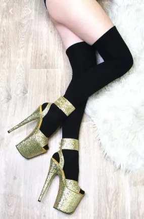 Thigh High Socks - Black