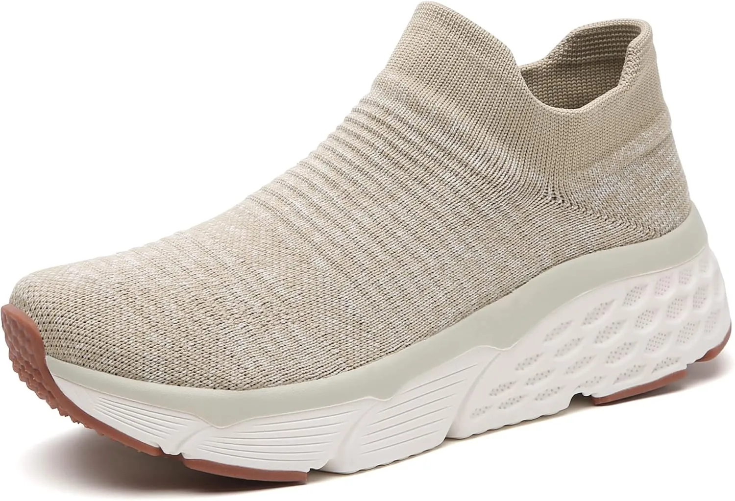 TSIODFO Women's Slip On Sock Walking Shoes Athletic Running Tennis Sneakers
