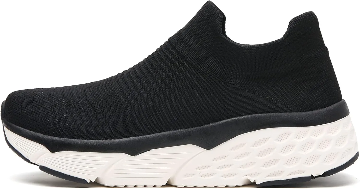 TSIODFO Women's Slip On Sock Walking Shoes Athletic Running Tennis Sneakers
