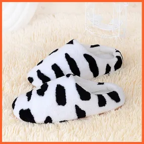 Unisex Winter Warm Soft Plush Indoor Slippers