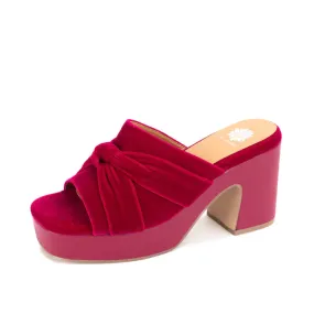 Yellowbox Osina Platform Heel Fuchsia