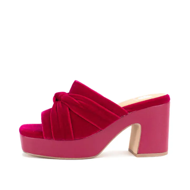 Yellowbox Osina Platform Heel Fuchsia