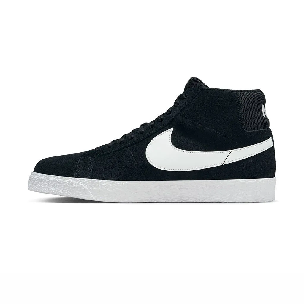 Zoom Blazer Mid - Black/White-White-White